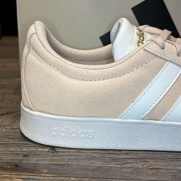 NWT Adidas Adidas VL Court 2.0 Women's Shoes - Light Pink - H06114 - Picture 5 of 11